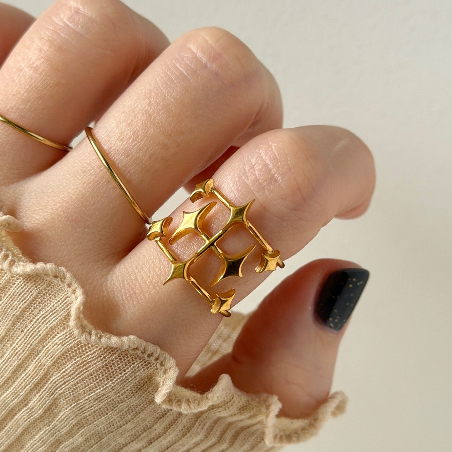 [ vitrum ] ring gold
