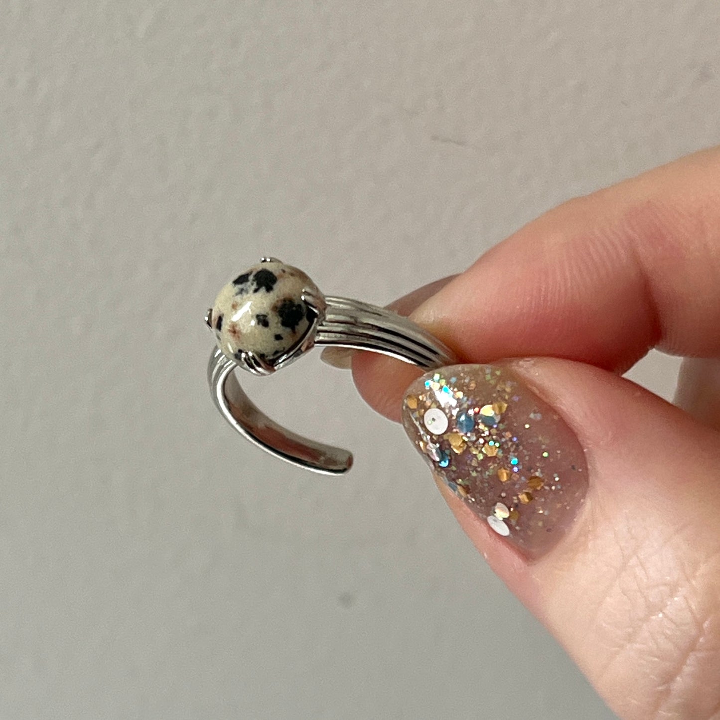 [ dalmatian ] croissant silver