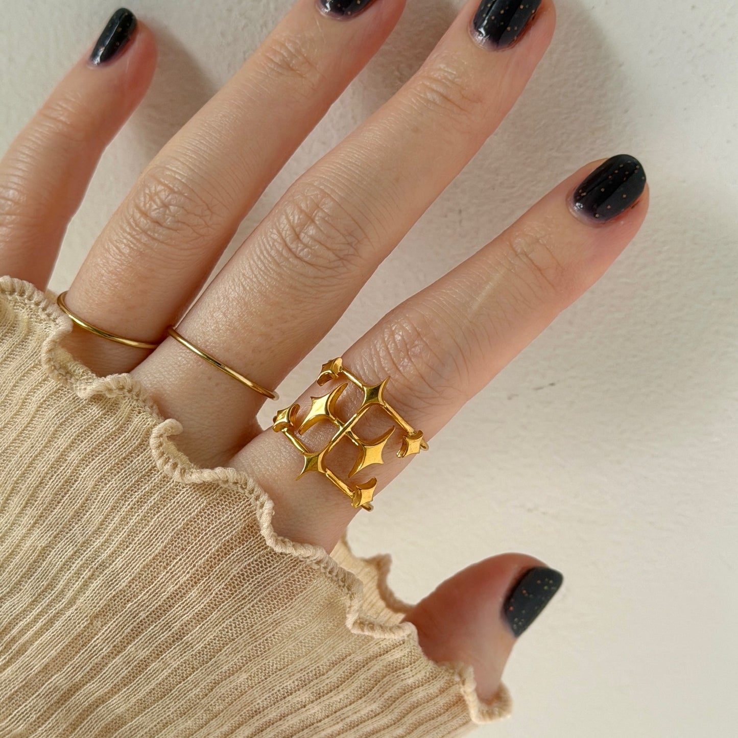 [ vitrum ] ring gold