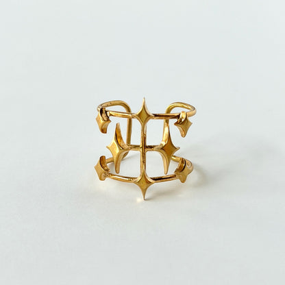 [ vitrum ] ring gold