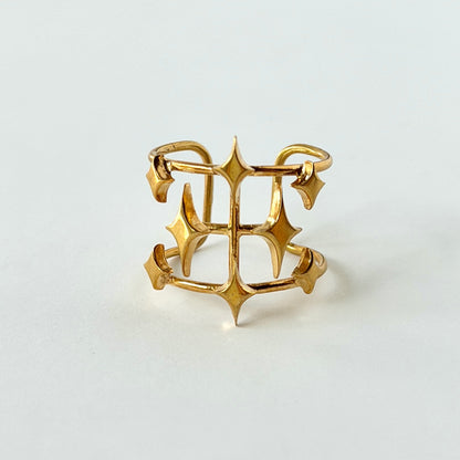 [ vitrum ] ring gold