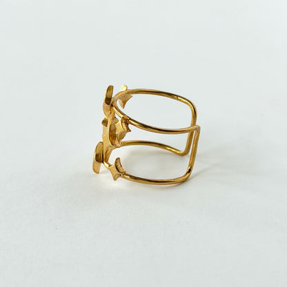 [ vitrum ] ring gold