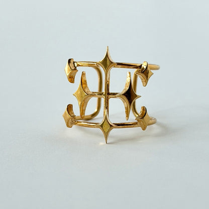 [ vitrum ] ring gold