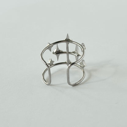 [ vitrum ] ring silver