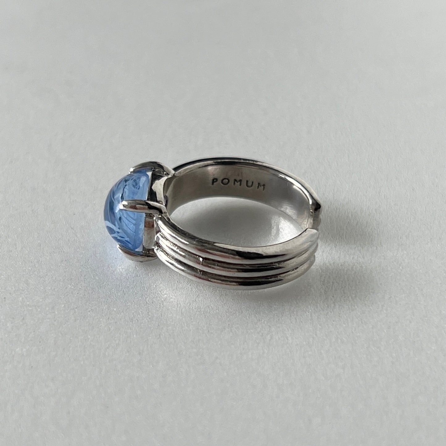 [ sapphire marble ] trois silver