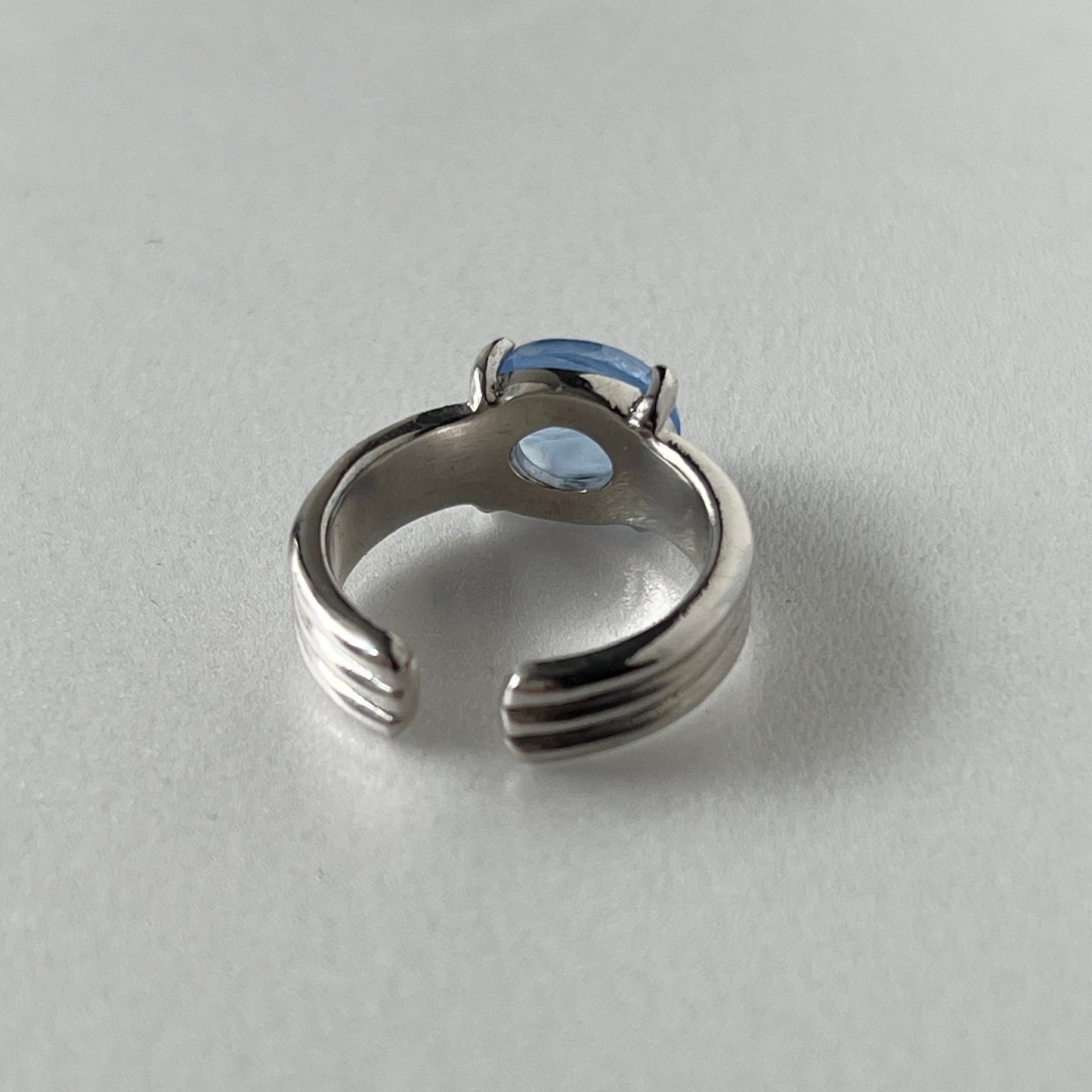 [ sapphire marble ] trois silver