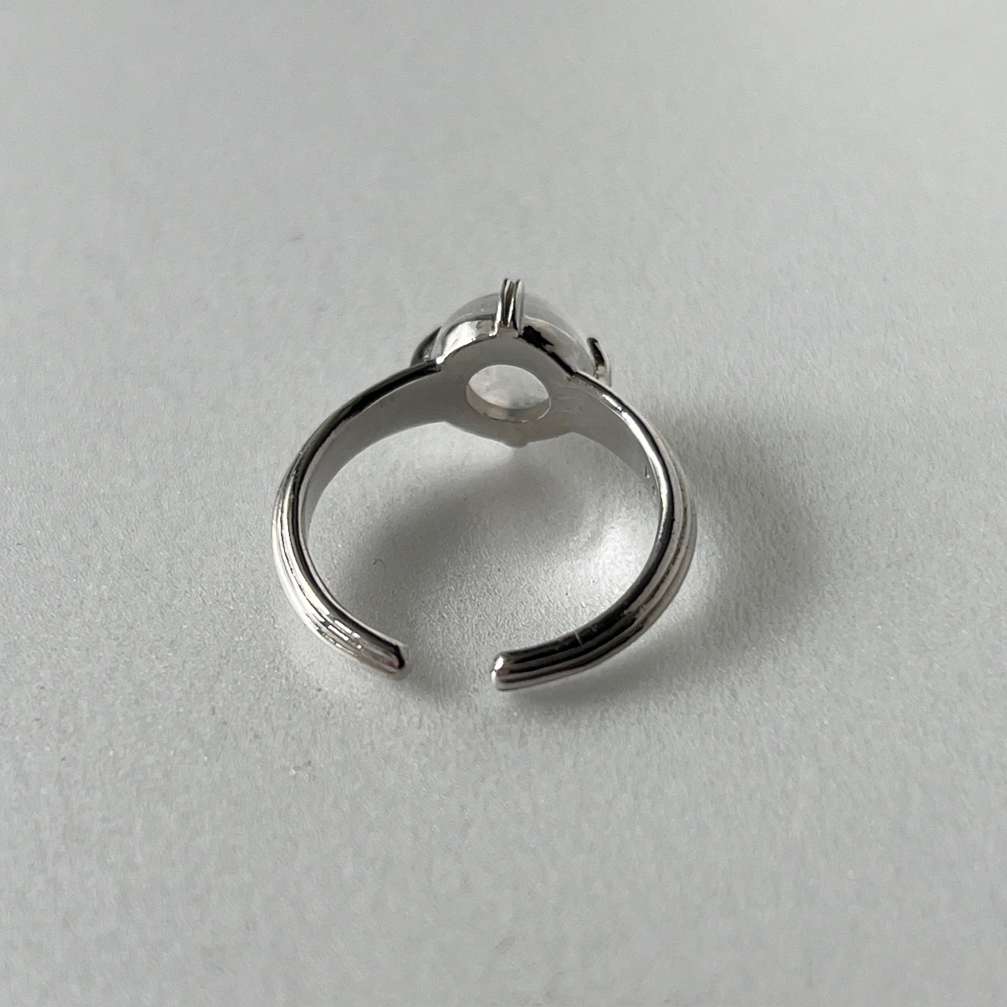 rainbow moon stone ] croissant silver – POMUM&ARTS