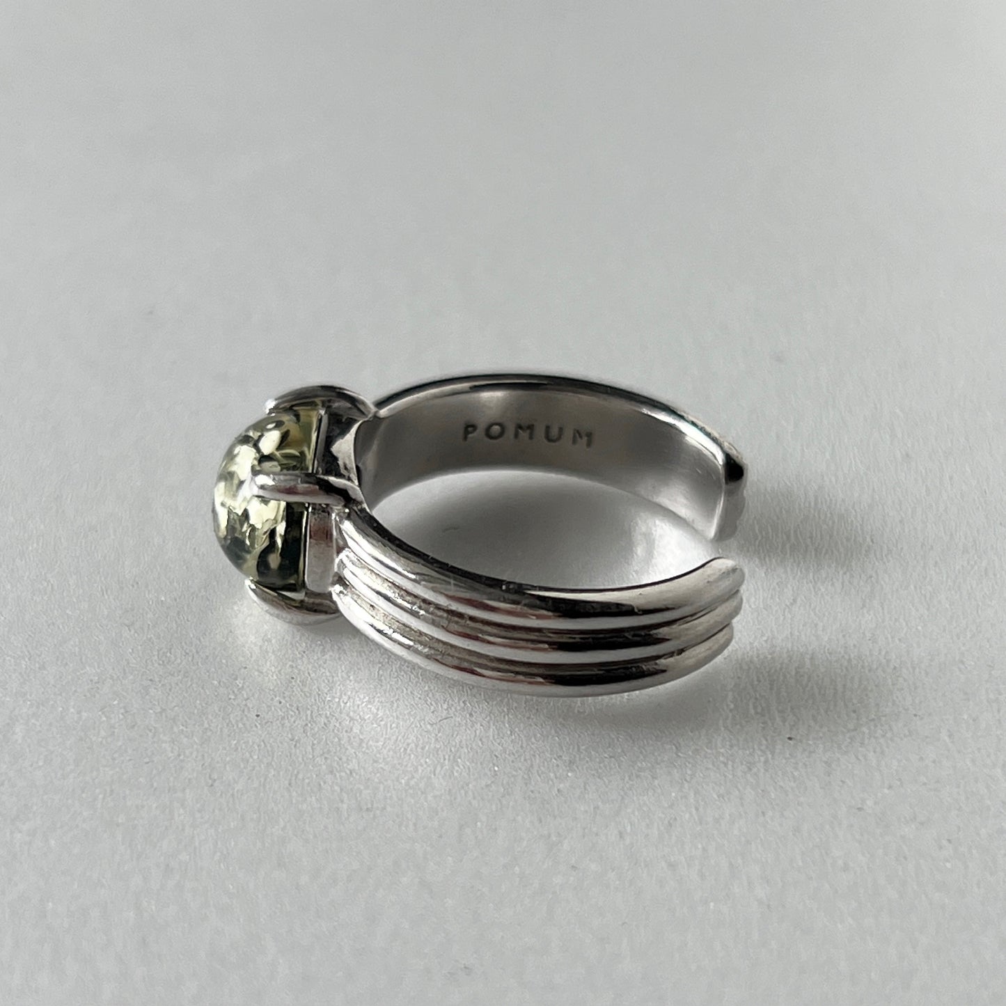 [ black amber ] trois silver