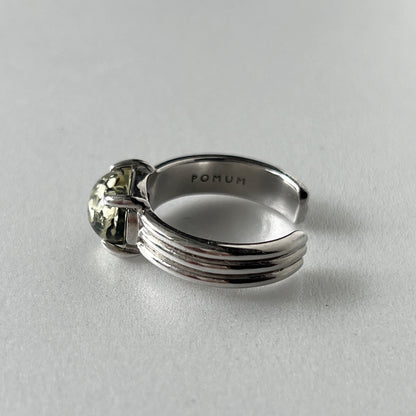 [ black amber ] trois silver