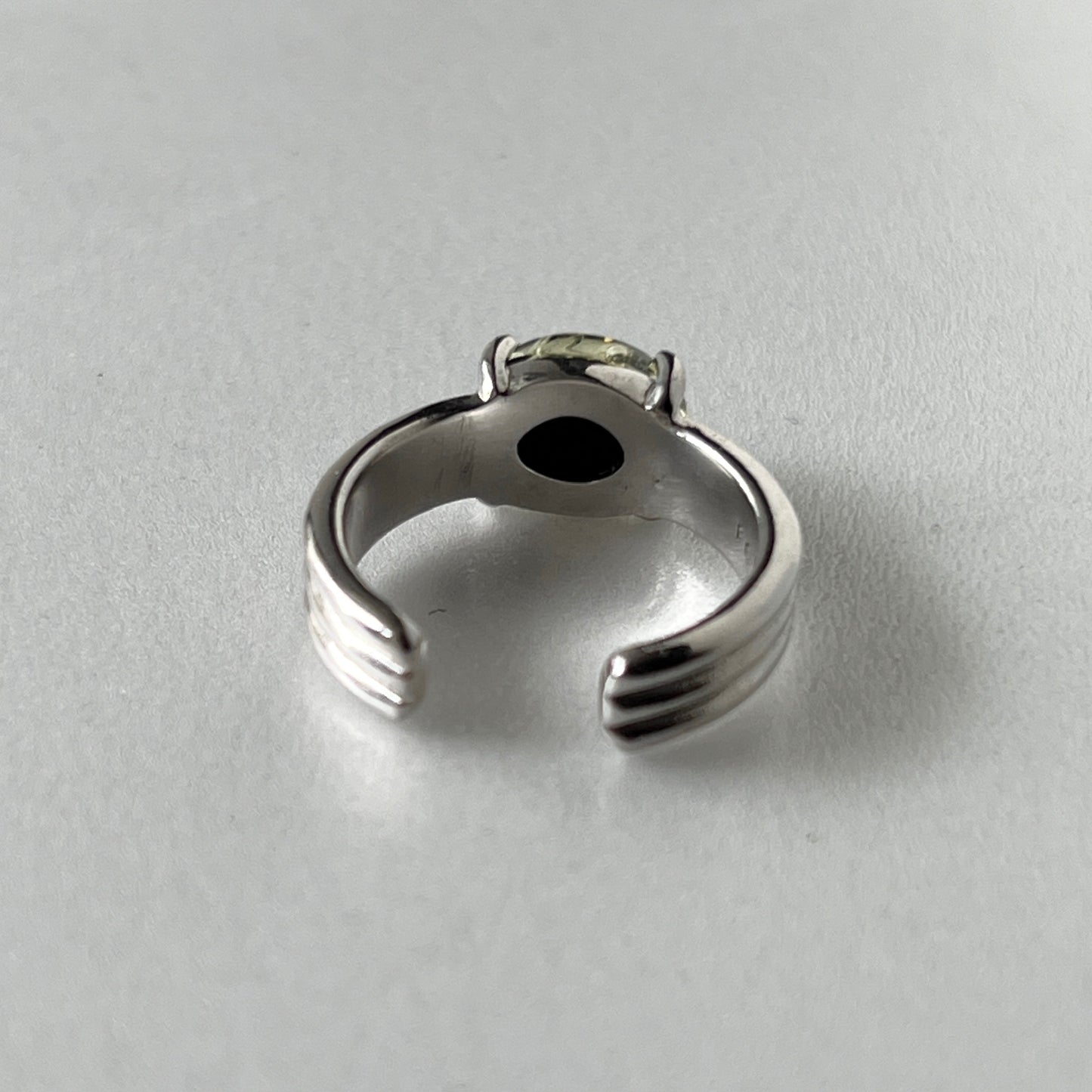 [ black amber ] trois silver