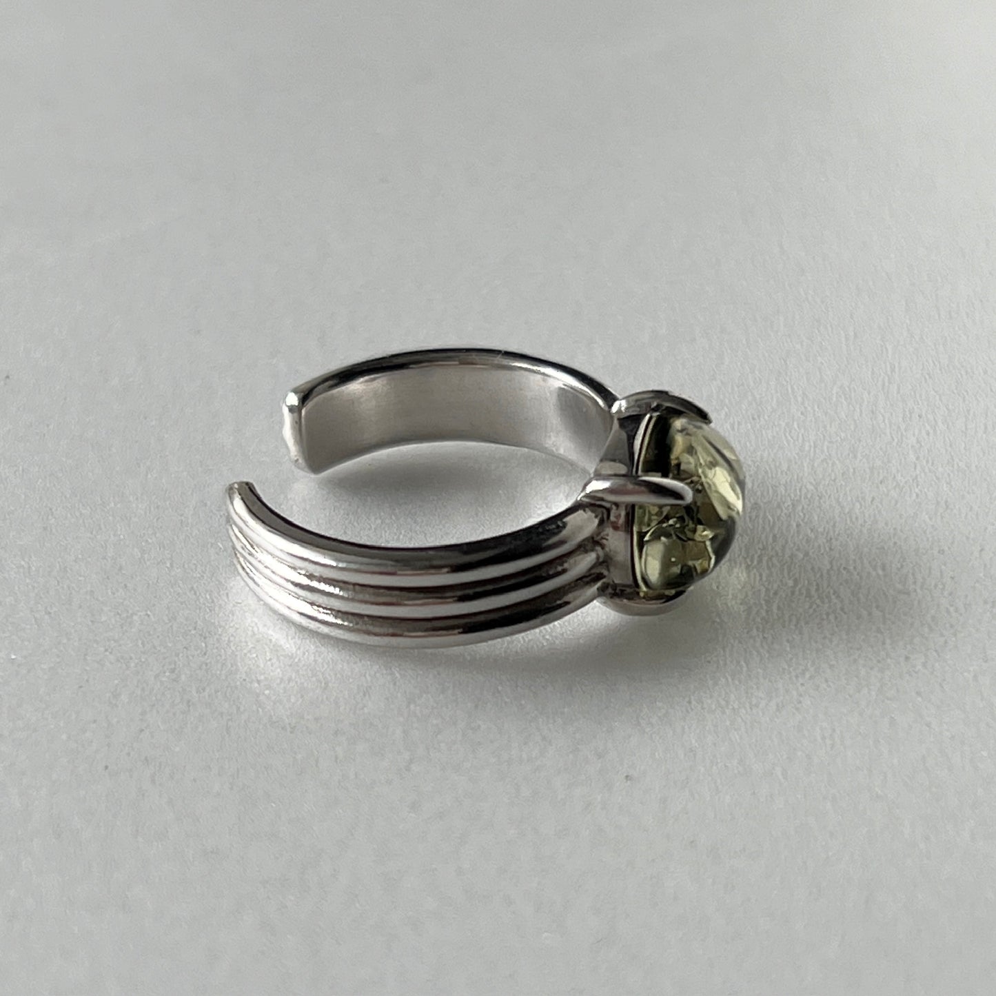 [ black amber ] trois silver