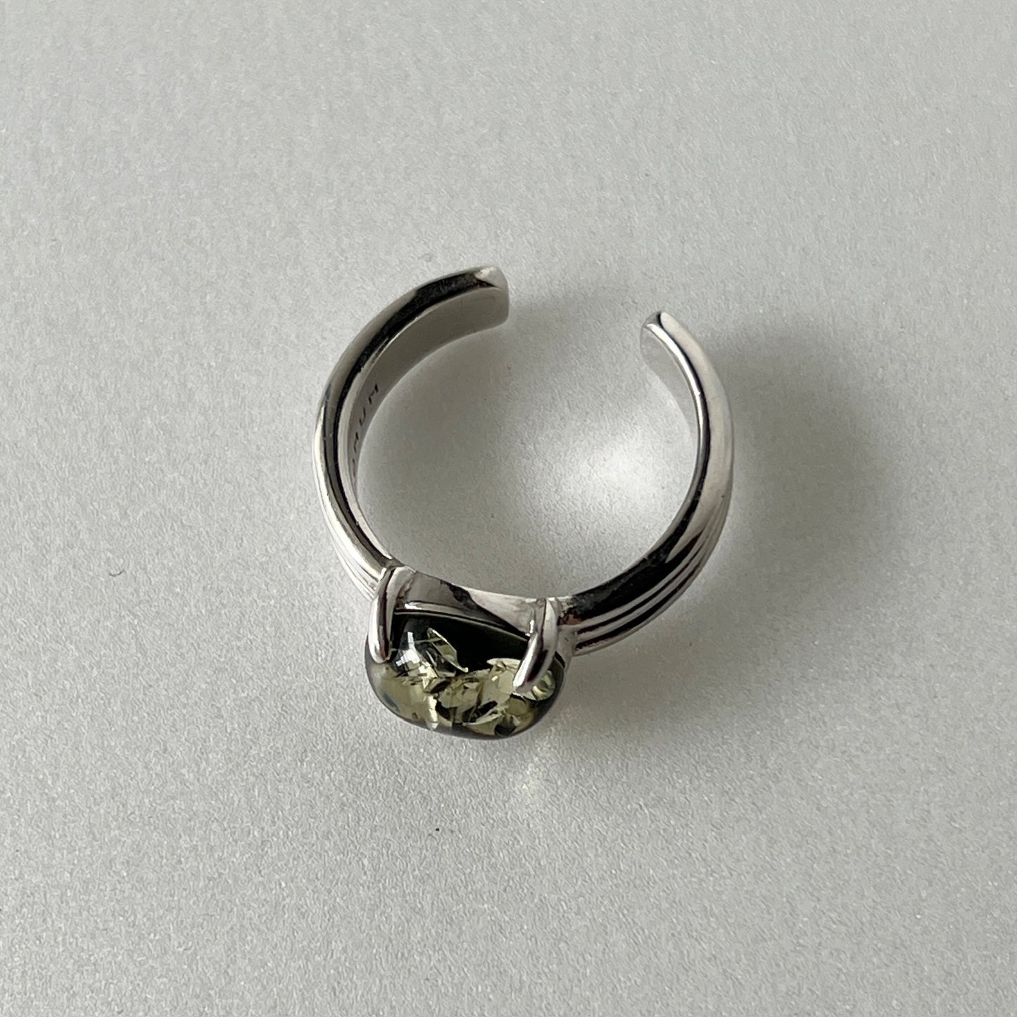[ black amber ] trois silver