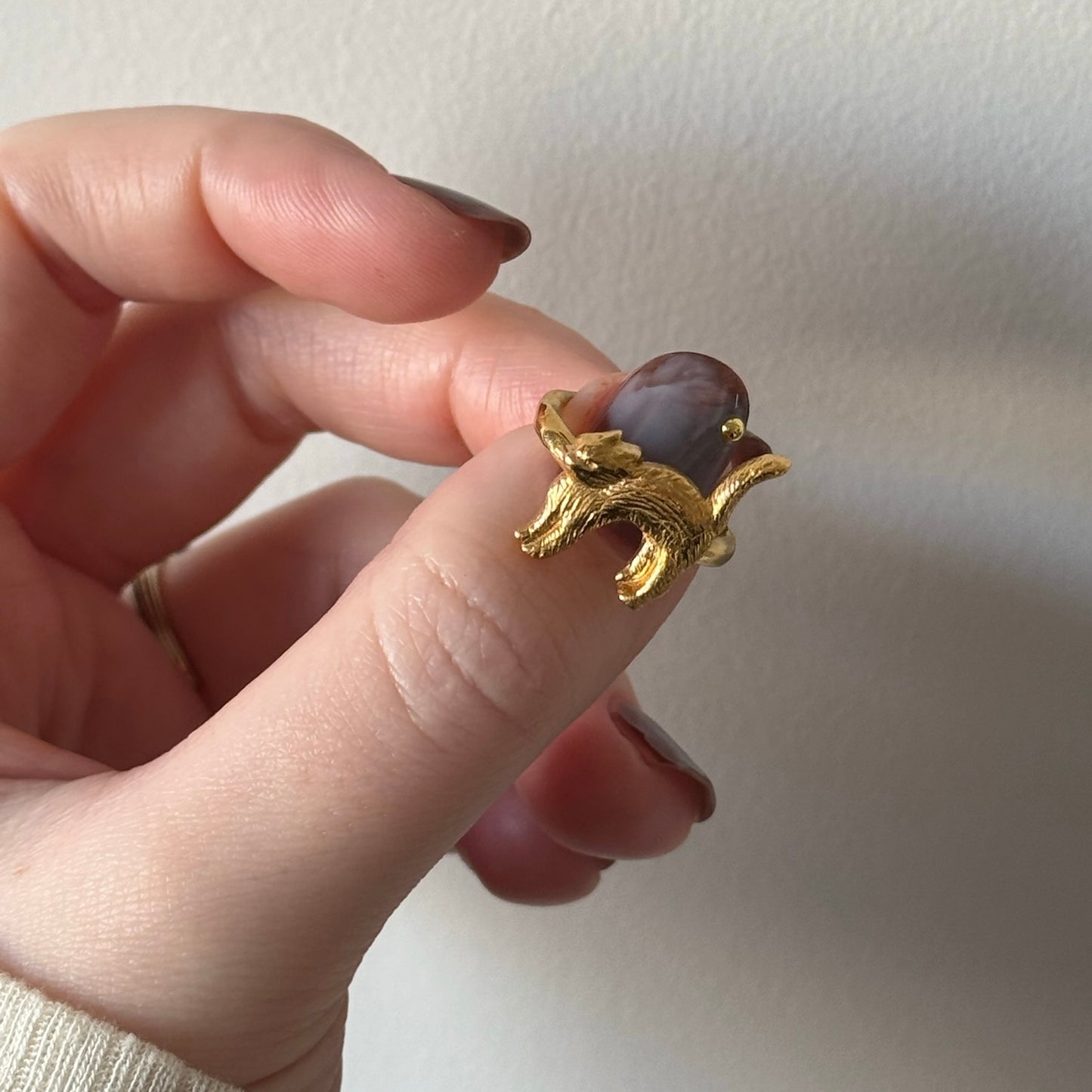 [ gold ] cat pinky [ free size ]