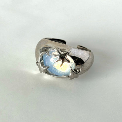 [ dew ] twinkle ring silver