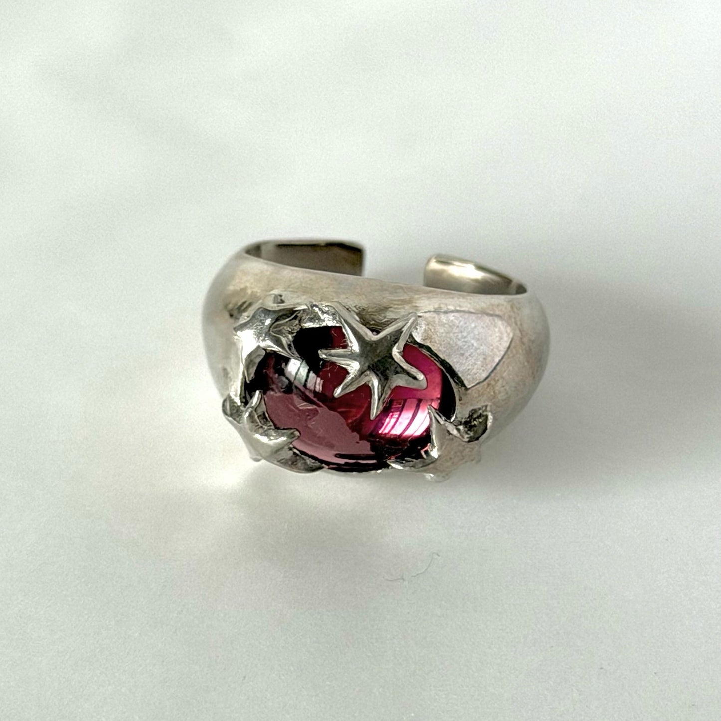 [ wine ] twinkle ring silver