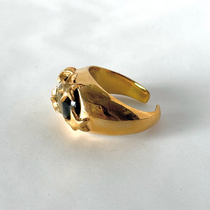 [ light green ] twinkle ring gold
