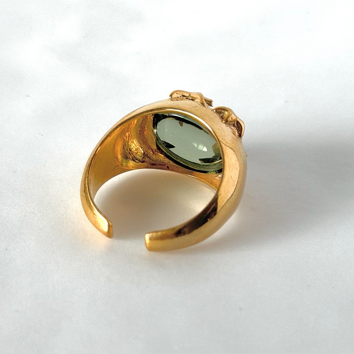 [ light green ] twinkle ring gold