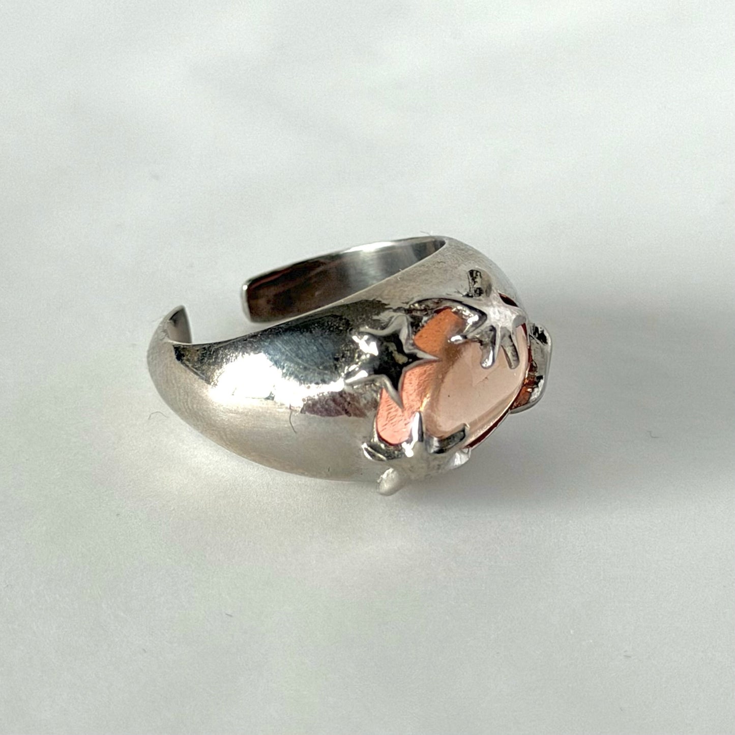[ blush ] twinkle ring silver