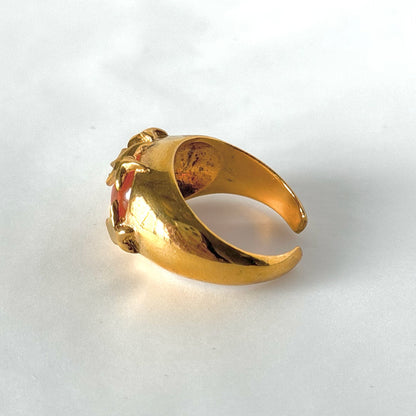 [ blush ] twinkle ring gold