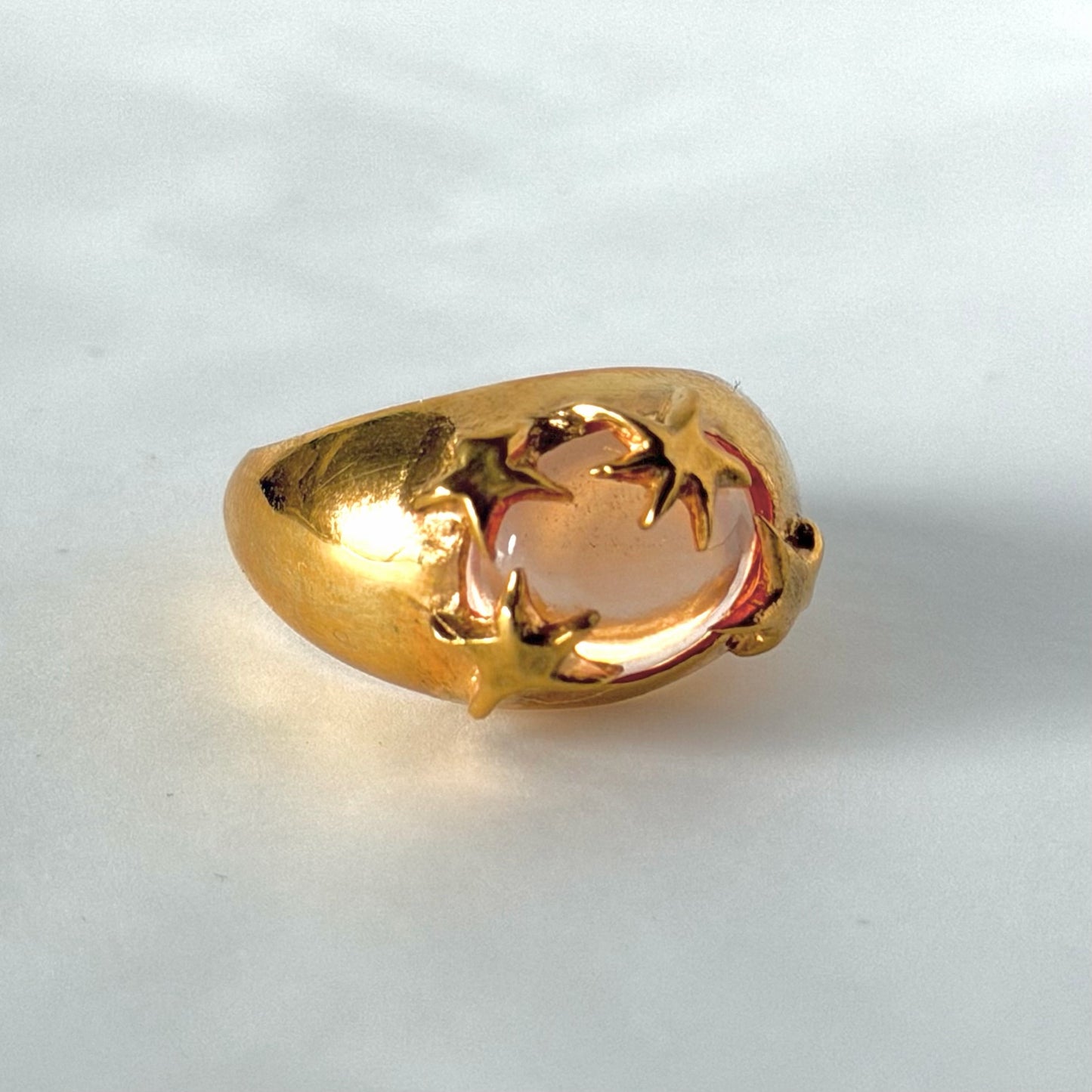 [ blush ] twinkle ring gold