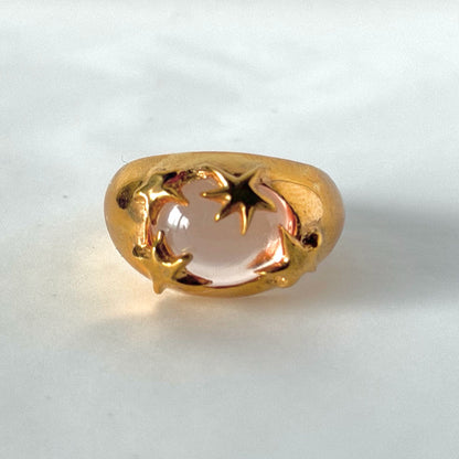 [ blush ] twinkle ring gold