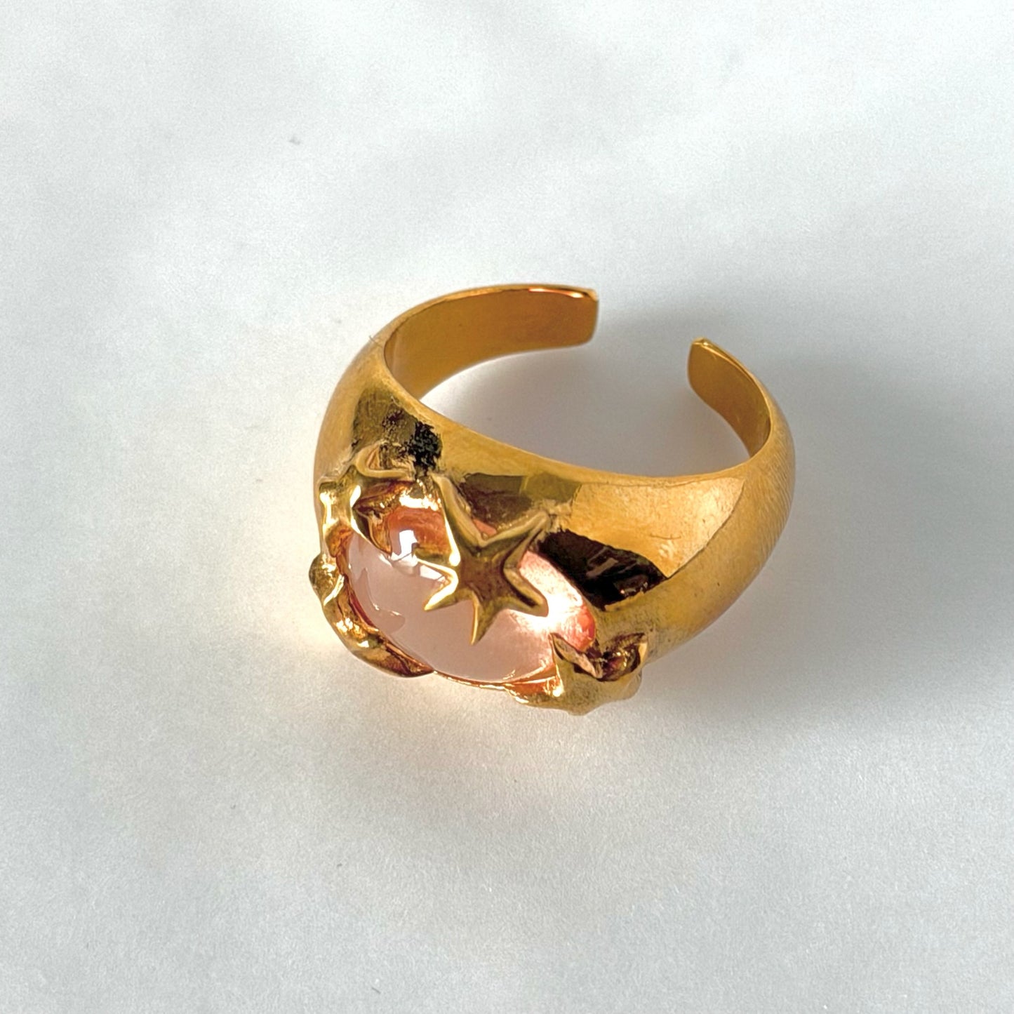 [ blush ] twinkle ring gold
