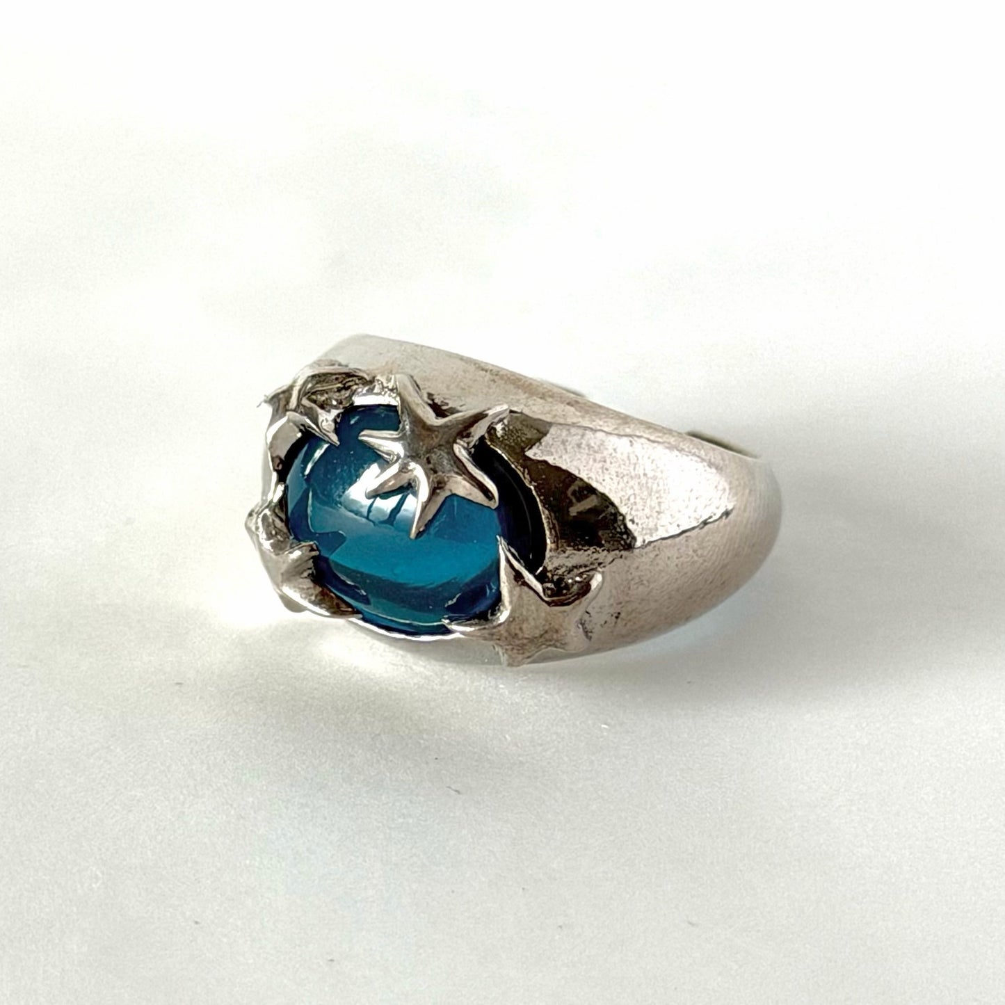 [ apatite ] twinkle ring silver