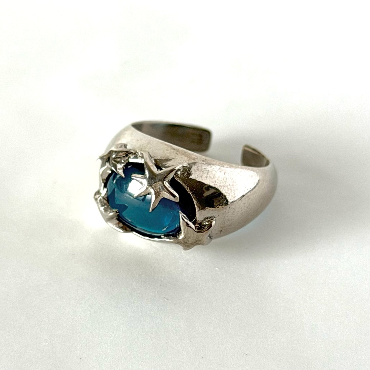[ apatite ] twinkle ring silver