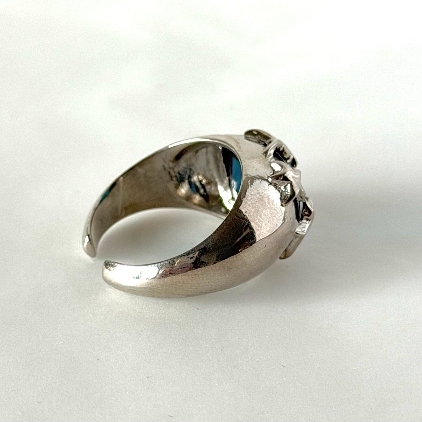 [ apatite ] twinkle ring silver