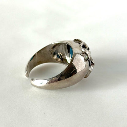 [ apatite ] twinkle ring silver