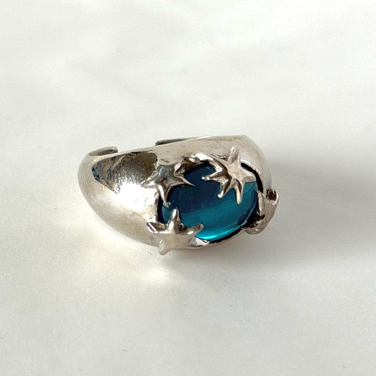 [ apatite ] twinkle ring silver