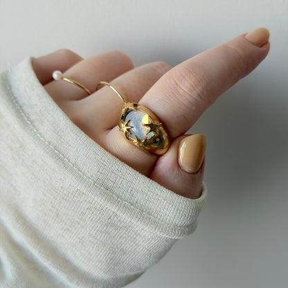 [ dew ] twinkle ring gold