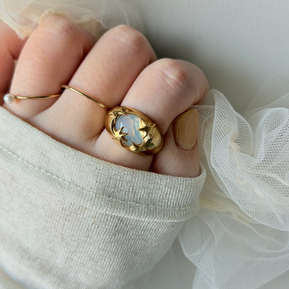 [ dew ] twinkle ring gold