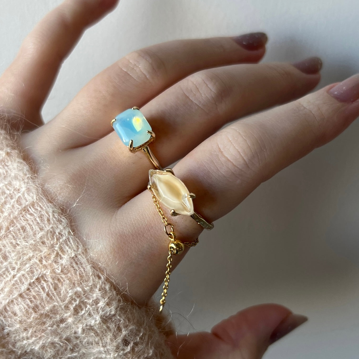 04. [ yellow ] gem MARQUISE gold