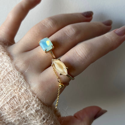 04. [ yellow ] gem MARQUISE gold