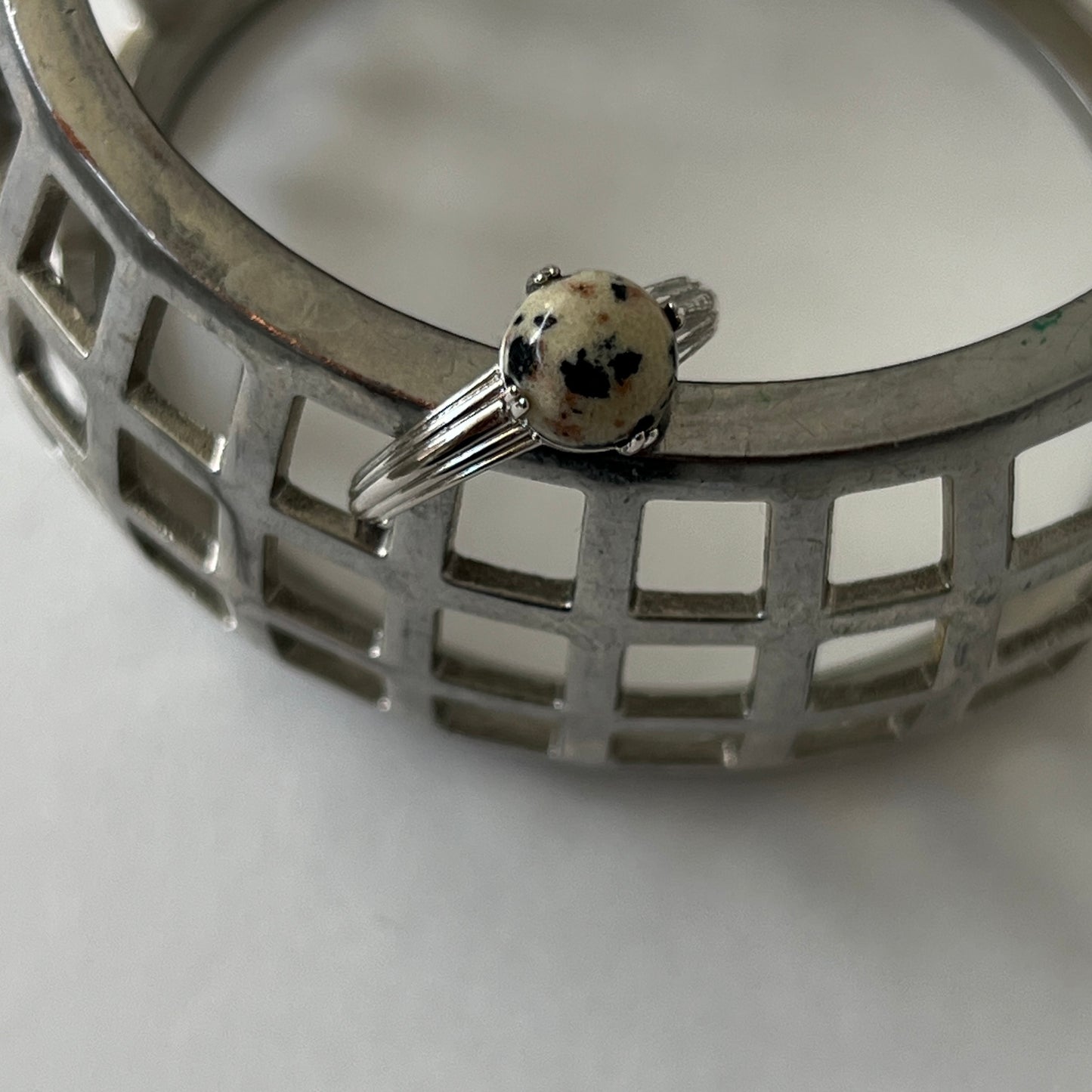[ dalmatian ] croissant silver