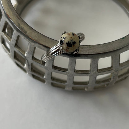 [ dalmatian ] croissant silver
