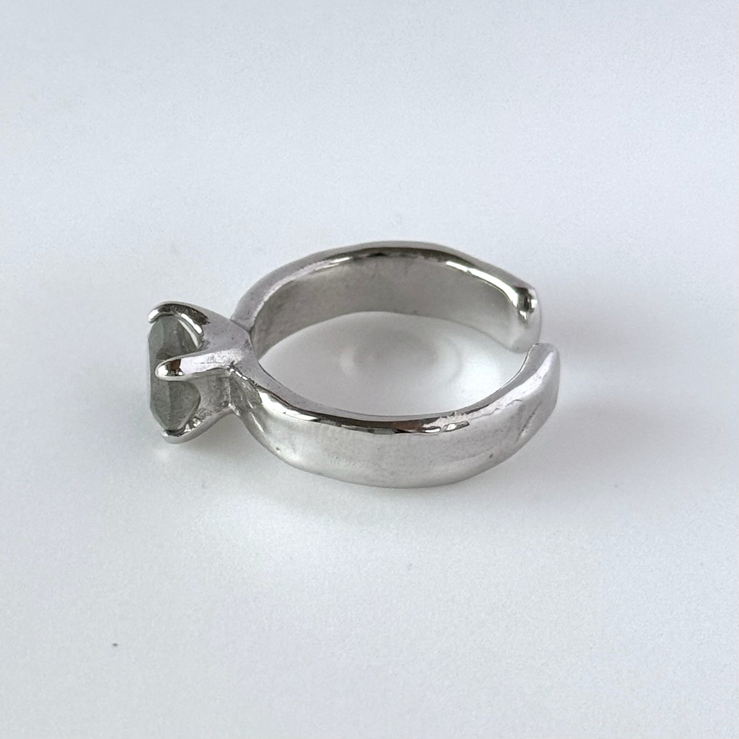 [ labradorite ] um silver ring [ free size ]