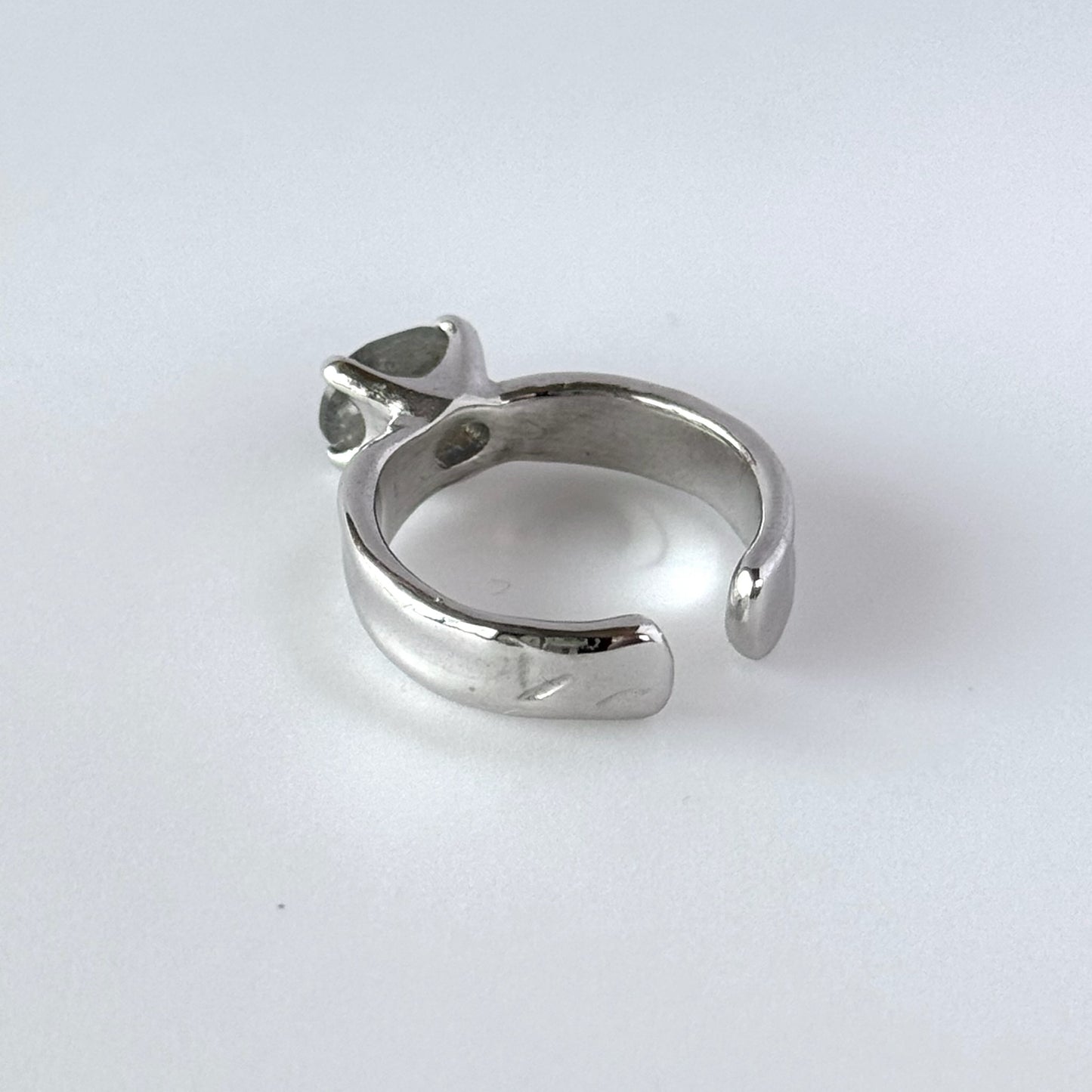 [ labradorite ] um silver ring [ free size ]