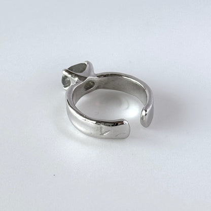 [ labradorite ] um silver ring [ free size ]