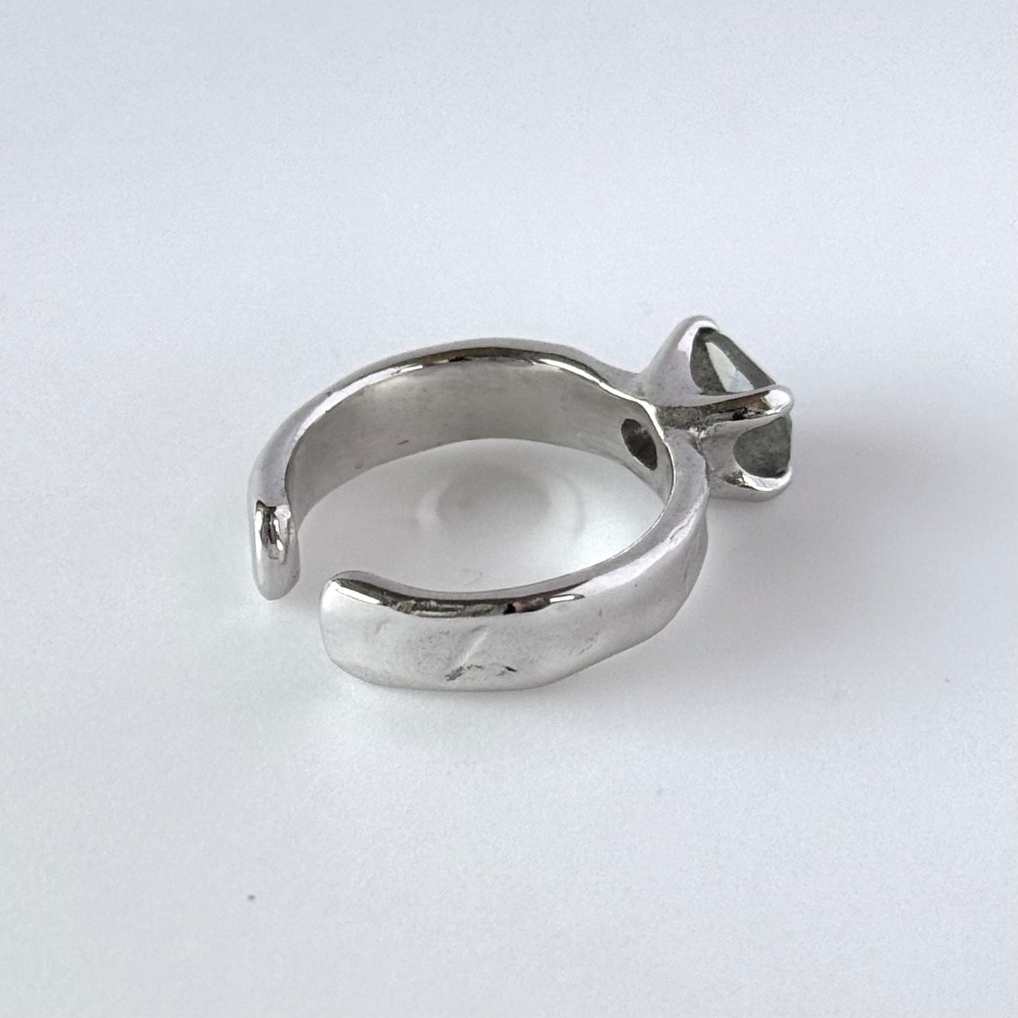 [ labradorite ] um silver ring [ free size ]