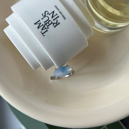 [ opal ] gem MARQUISE silver