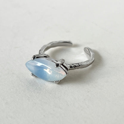 [ opal ] gem MARQUISE silver