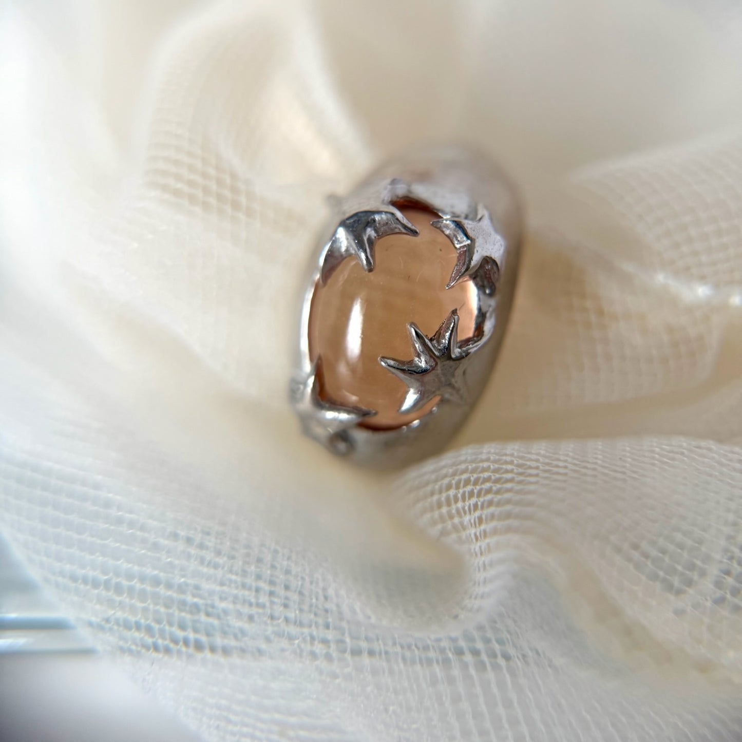 [ blush ] twinkle ring silver