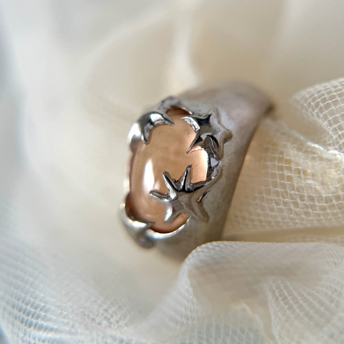 [ blush ] twinkle ring silver