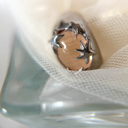 [ blush ] twinkle ring silver