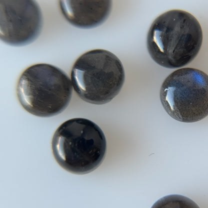 [ labradorite ] nuanced mesh silver [ free size ]