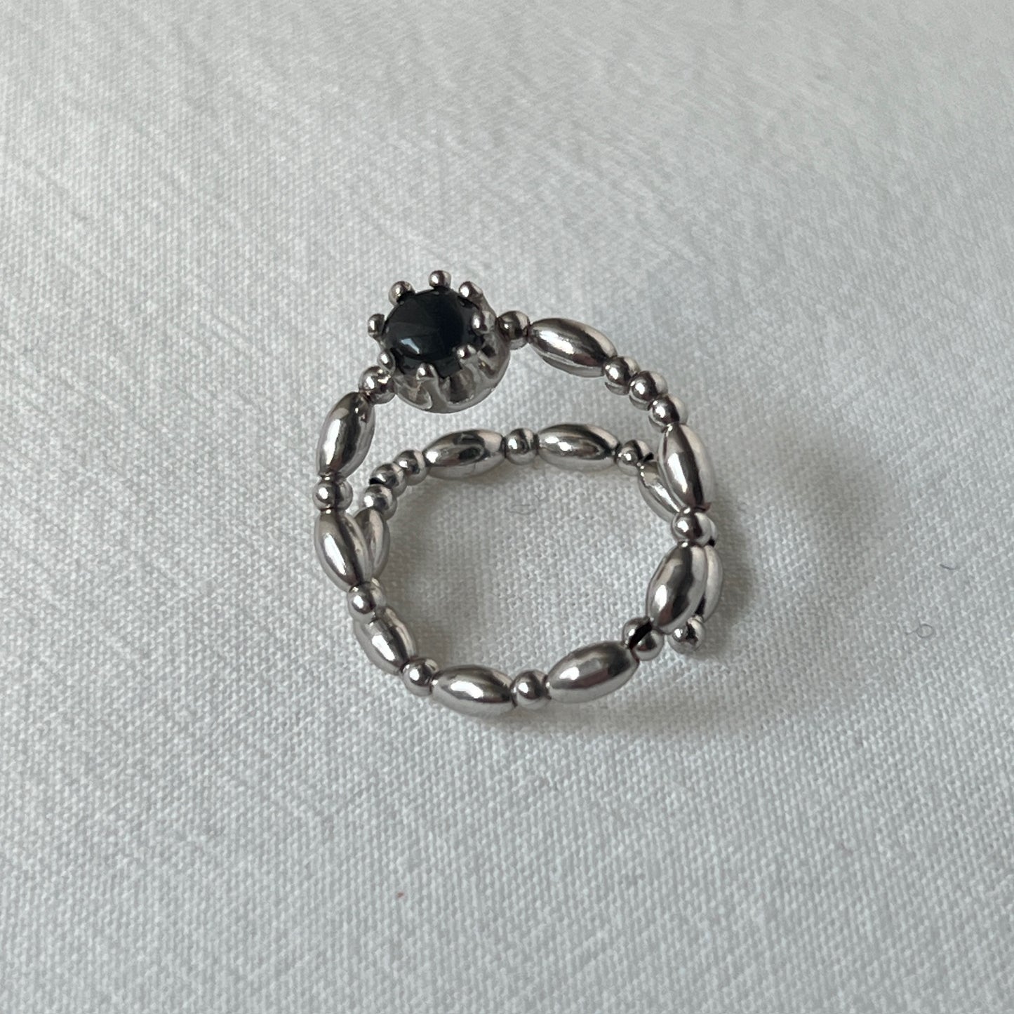 [ blue labradorite ] sirius silver [ free size ]