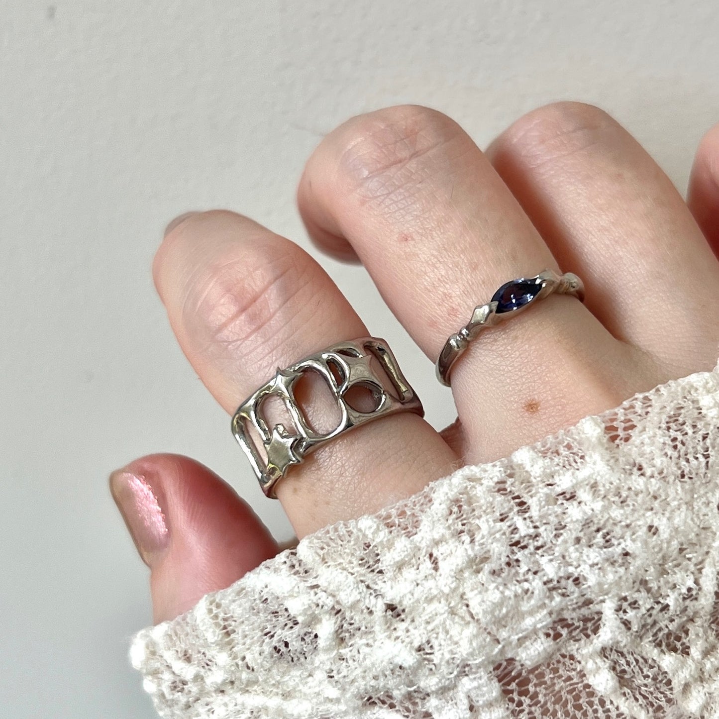 [ lux ring ] ring silver