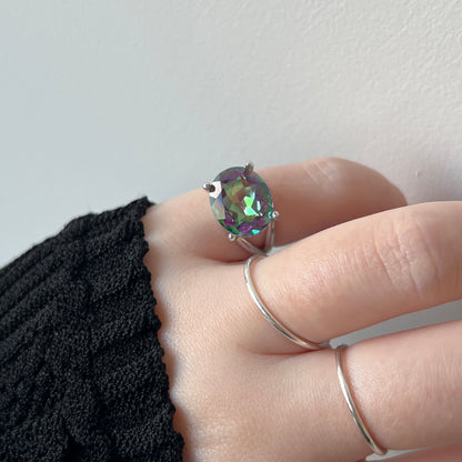 [ mystic quartz  ] reine pinky silver